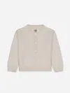 Bobbin & Tricot Babies' Sweater  Kids Color Ivory In Neutral