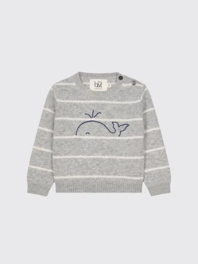 Bobbin & Tricot Babies'  Sweater Kids Color Grey