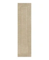 Bobby Berk By Karastan Series 2 Terra Firma Runner Area Rug, 2' X 8' In Cream