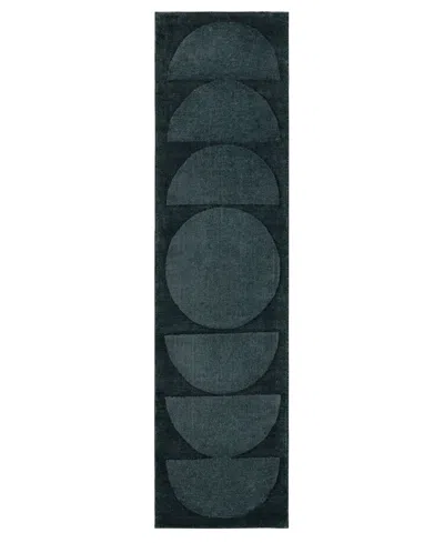 Bobby Berk Series 2 Luna 2'x8' Runner Area Rug In Gray