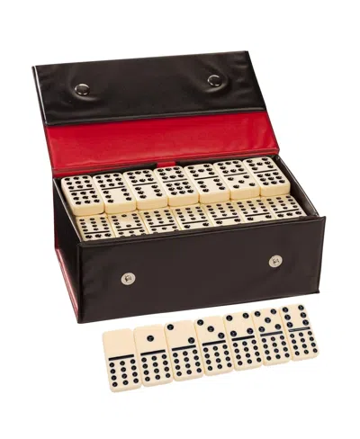 Bobby Fischer We Games Double Twelve Dominoes In Ivory