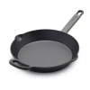 Bobby Flay 10" Cast Iron Skillet In Black