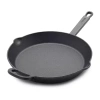 Bobby Flay 12" Cast Iron Skillet In Black