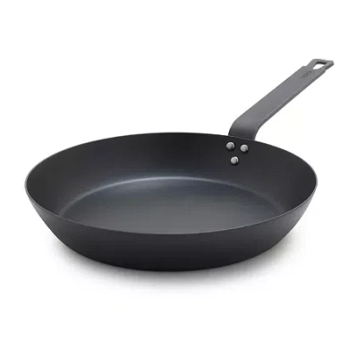 Bobby Flay By Greenpan Carbon Steel 10" Frying Pan In Black