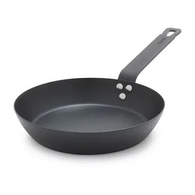 Bobby Flay By Greenpan Carbon Steel 8" Frying Pan In Black