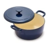 Bobby Flay Cast Iron 5.5 Dutch Oven In Blue