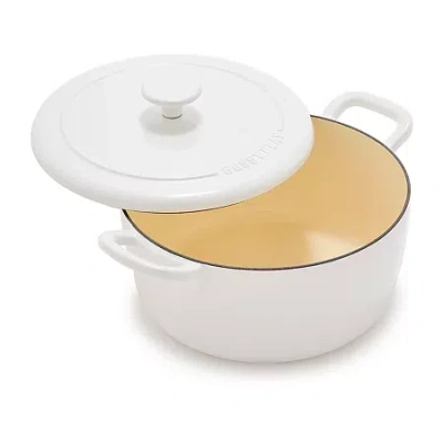 Bobby Flay Cast Iron 5.5 Dutch Oven In White