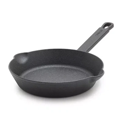 Bobby Flay Cast Iron 8" Frying Pan In Black