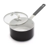 Bobby Flay Ceramic Non-stick 2.5-qt. Sauce Pan With Lid In Gray