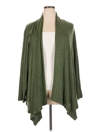 Pre-owned Bobeau 3/4 Sleeve T-shirt In Green