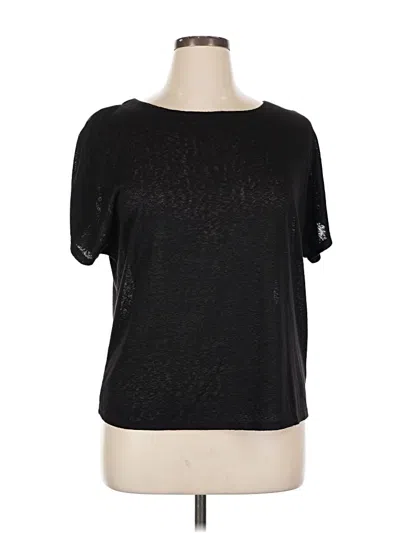 Pre-owned Bobeau Active T-shirt In Black
