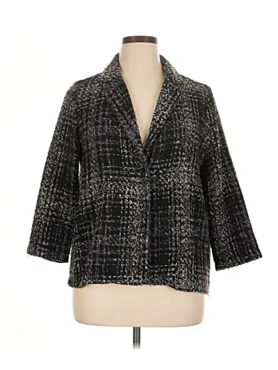 Pre-owned Bobeau Blazer Jacket In Gray