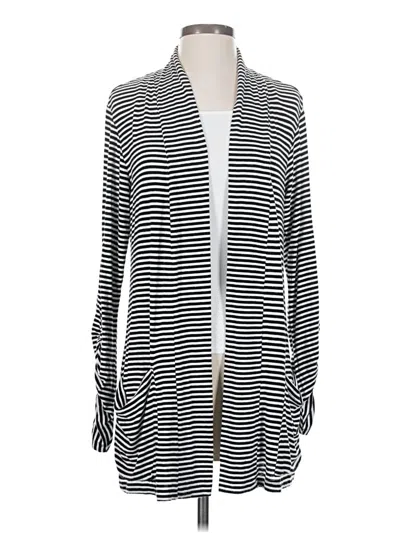 Pre-owned Bobeau Cardigan Sweater In Black