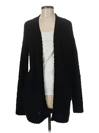 Pre-owned Bobeau Cardigan Sweater In Black
