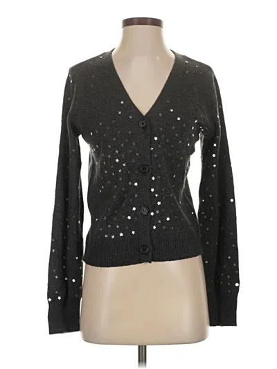 Pre-owned Bobeau Cardigan Sweater In Black