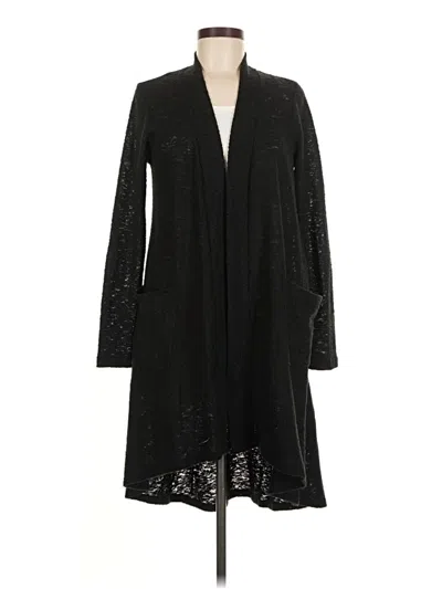 Pre-owned Bobeau Cardigan Sweater In Black