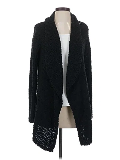 Pre-owned Bobeau Cardigan Sweater In Black