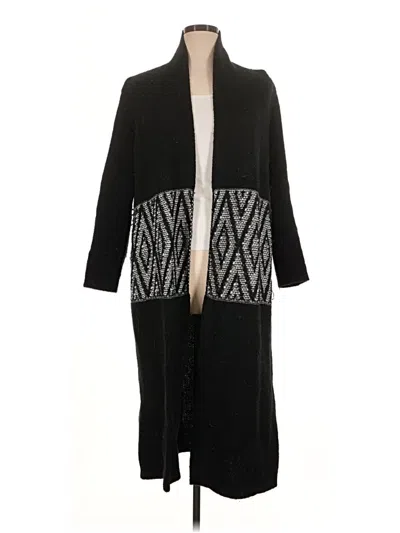 Pre-owned Bobeau Cardigan Sweater In Black