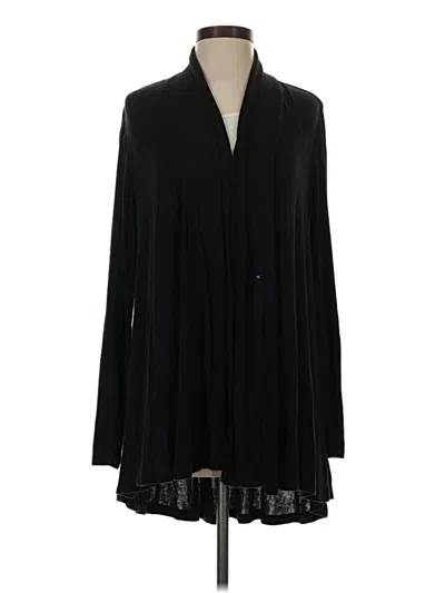 Pre-owned Bobeau Cardigan Sweater In Black