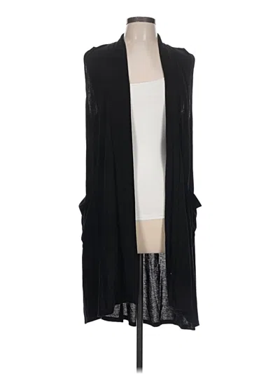 Pre-owned Bobeau Cardigan Sweater In Black