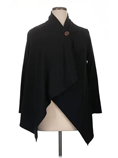 Pre-owned Bobeau Cardigan Sweater In Black