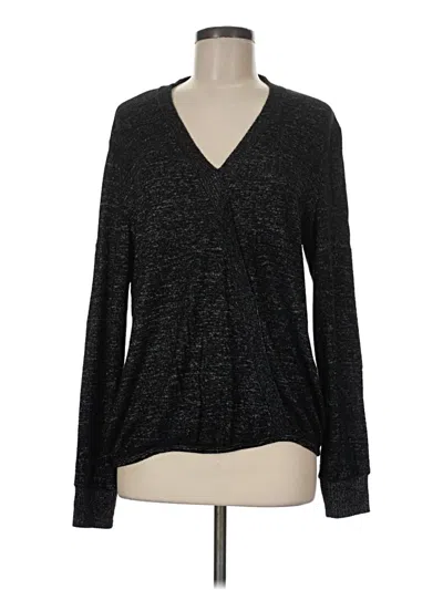 Pre-owned Bobeau Cardigan Sweater In Black
