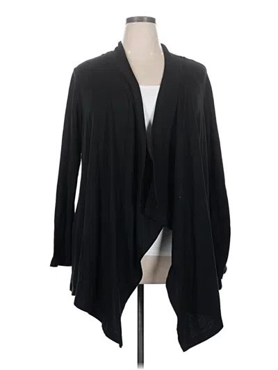 Pre-owned Bobeau Cardigan Sweater In Black
