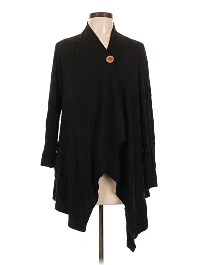 Pre-owned Bobeau Cardigan Sweater In Black