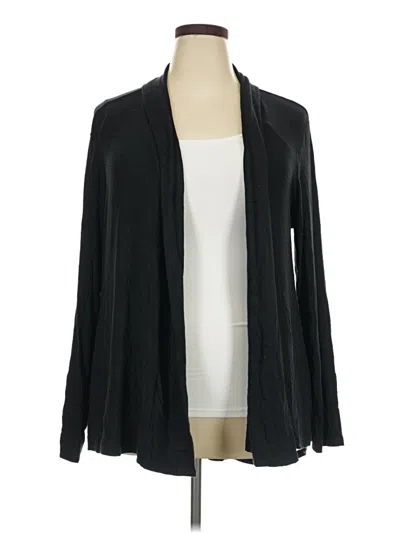 Pre-owned Bobeau Cardigan Sweater In Black