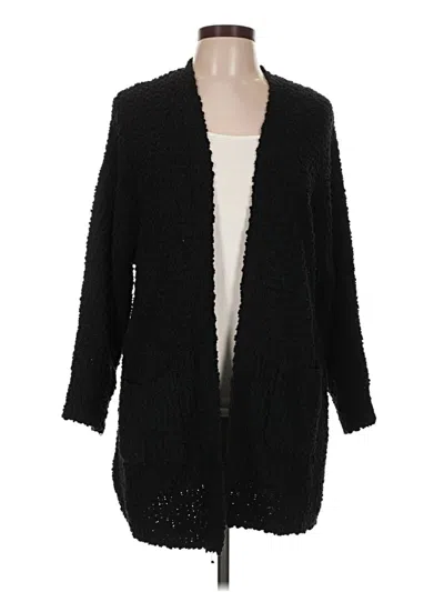 Pre-owned Bobeau Cardigan Sweater In Black