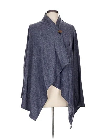Pre-owned Bobeau Cardigan Sweater In Blue