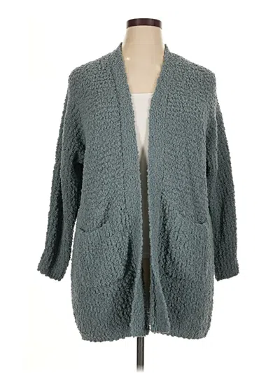 Pre-owned Bobeau Cardigan Sweater In Blue