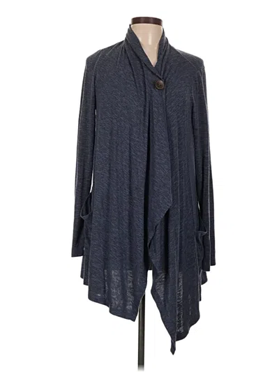 Pre-owned Bobeau Cardigan Sweater In Blue