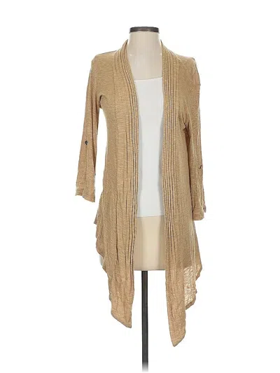 Pre-owned Bobeau Cardigan Sweater In Brown