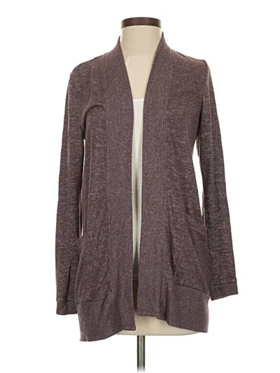 Pre-owned Bobeau Cardigan Sweater In Brown