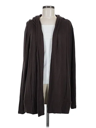 Pre-owned Bobeau Cardigan Sweater In Brown