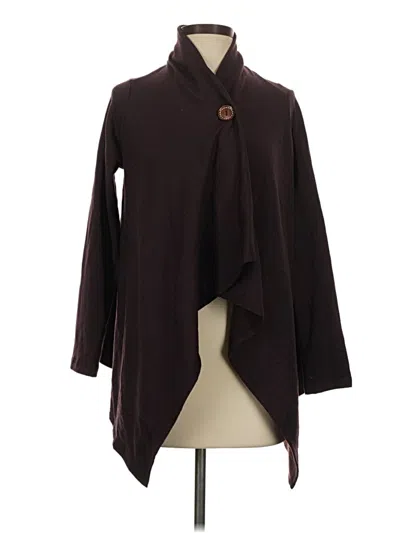 Pre-owned Bobeau Cardigan Sweater In Brown