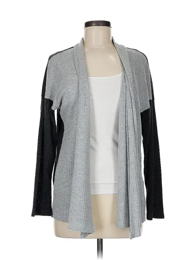 Pre-owned Bobeau Cardigan Sweater In Gray