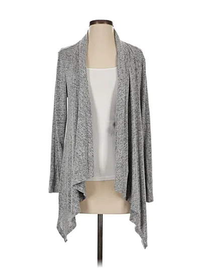 Pre-owned Bobeau Cardigan Sweater In Gray