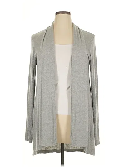 Pre-owned Bobeau Cardigan Sweater In Gray