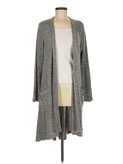 Pre-owned Bobeau Cardigan Sweater In Gray