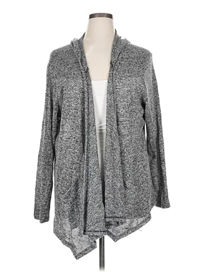 Pre-owned Bobeau Cardigan Sweater In Gray