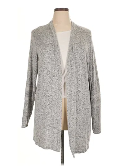 Pre-owned Bobeau Cardigan Sweater In Gray