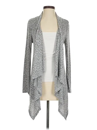 Pre-owned Bobeau Cardigan Sweater In Gray