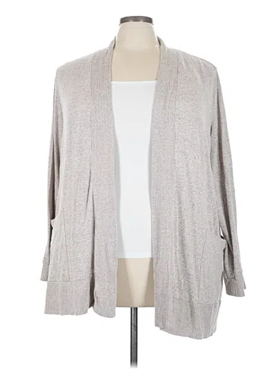Pre-owned Bobeau Cardigan Sweater In Gray