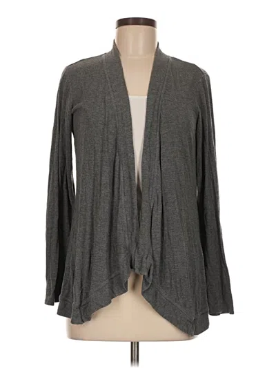 Pre-owned Bobeau Cardigan Sweater In Gray