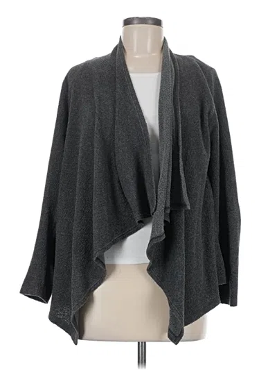 Pre-owned Bobeau Cardigan Sweater In Gray