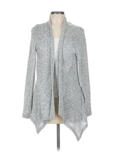 Pre-owned Bobeau Cardigan Sweater In Gray
