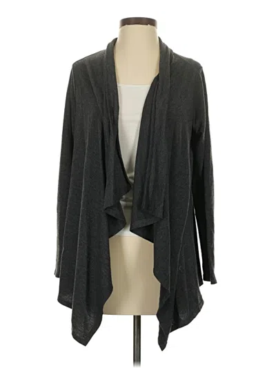 Pre-owned Bobeau Cardigan Sweater In Gray
