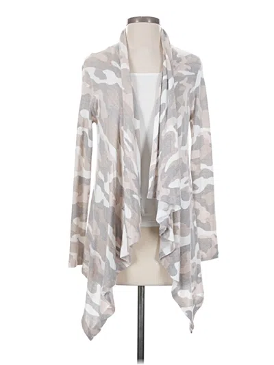 Pre-owned Bobeau Cardigan Sweater In Gray